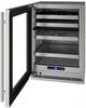 U-Line® 24" Stainless Steel Dual Zone Beverage Center-1