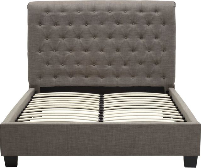 Modus Furniture Geneva Royal Dolphin Queen Tufted Footboard Storage Bed-2