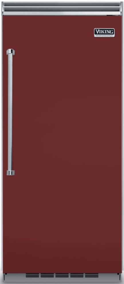 Viking® 5 Series 36 in. 22.8 Cu. Ft. Reduction Red Professional Right Hinge All Refrigerator-0