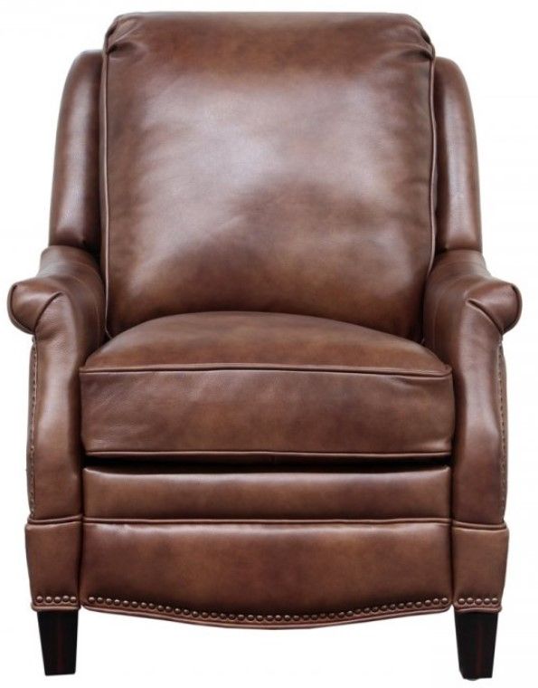 BarcaLounger® Ashebrooke Wenlock Tawny Leather Manual Recliner-2