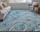 Feizy Lorrain Blue/Ivory 5'x8' Area Rug-5