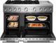 KitchenAid® 48" Stainless Steel Pro Style Dual Fuel Range with Chrome Electric Griddle-5