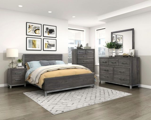 Homelegance® Zephyr Antique Silver/Brownish Gray Chest-1