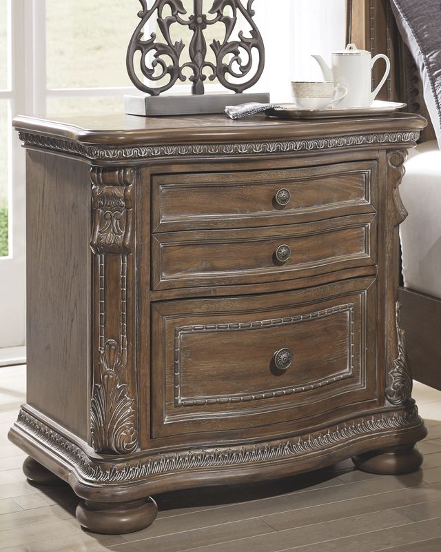 Signature Design by Ashley® Charmond Brown Nightstand-2
