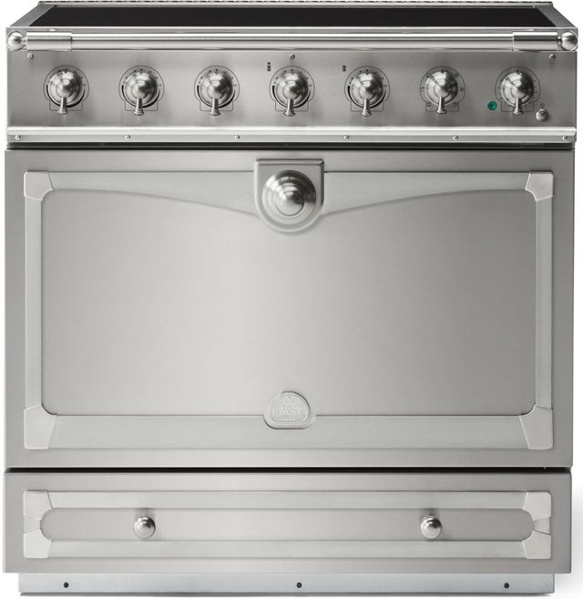 La Cornue CornuFé 90 Albertine 36" Stainless Steel Pro Style Induction Range