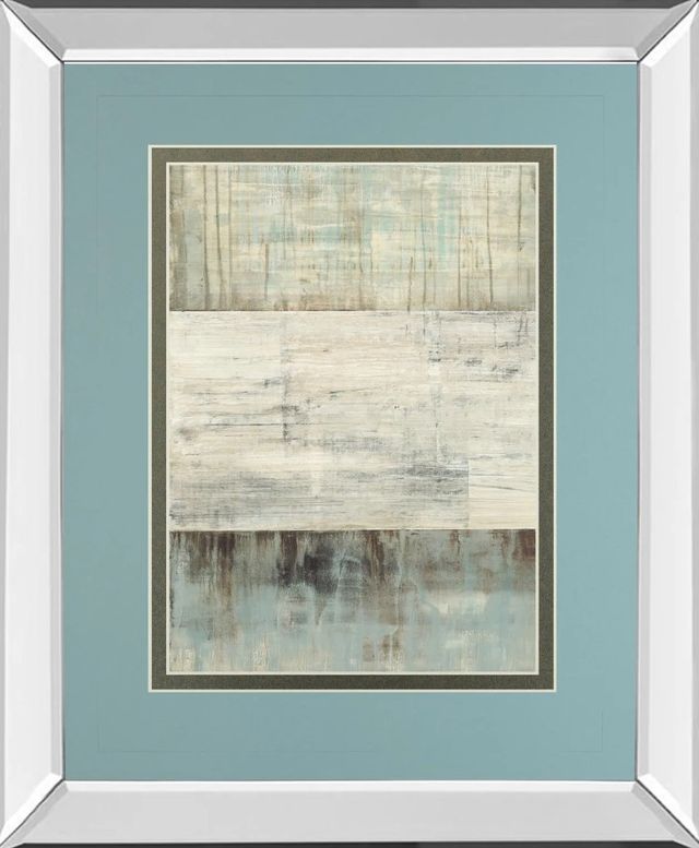 Classy Art Of Fog and Snow by Heather Ross Mirror Framed Wall Art-0