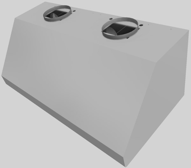 Vent-A-Hood® 48" Stainless Steel Wall Mounted Range Hood-1
