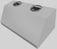 Vent-A-Hood® 48" Stainless Steel Wall Mounted Range Hood-1