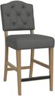 Riverside Furniture Mix-N-Match Chairs 2-Piece Slate Button Tufted Upholstered Stool Set-1