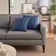 Nourison Home™ Lifestyle 2-Piece Navy Cotton Knitted Throw Pillows Set-3