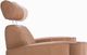 Jaymar 3 Piece Sunset Chamois Gr. 40 Home Theater Sectional-4