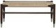 Century® Curate Tristan Brown/Sand Woven Bench-1