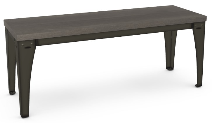 Amisco Customizable Upright 44 Dining Bench Furniture Villa BrandSource Home Furnishings