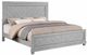Steve Silver Co. Montana Matte Gray Queen Panel Bed-0