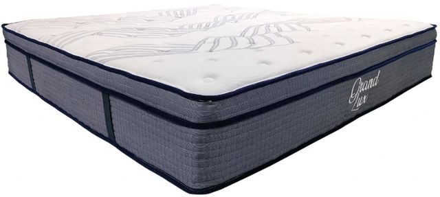 Martin Furniture & Bedding Grand Lux 14" Hybrid Plush Euro Top Full Mattress-0