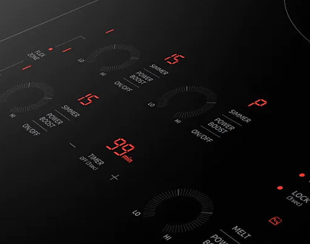 Dacor® Transitional Style Collection 30" Black Frame Induction Cooktop-2