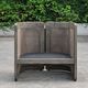 Uttermost® Dartmoor Caramel/Mocha Wooden Outdoor Lounge Chair-4