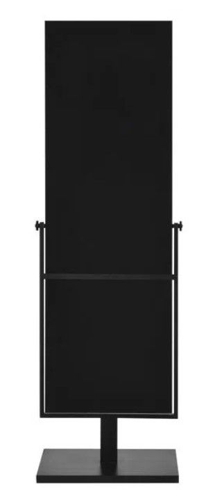Renwil® Samira Matte Black Floor Mirror-3