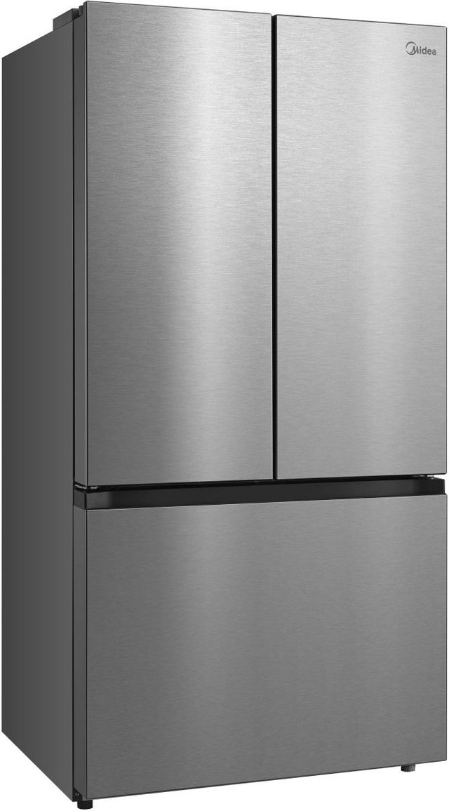 Midea® 33" 22.6 Cu. Ft. Stainless Steel Counter Depth French Door Refrigerator with Icemaker-1