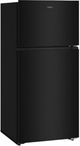 Whirlpool® 28" 14.3 Cu. Ft. Black Top Freezer Refrigerator with Total Coverage Cooling-2