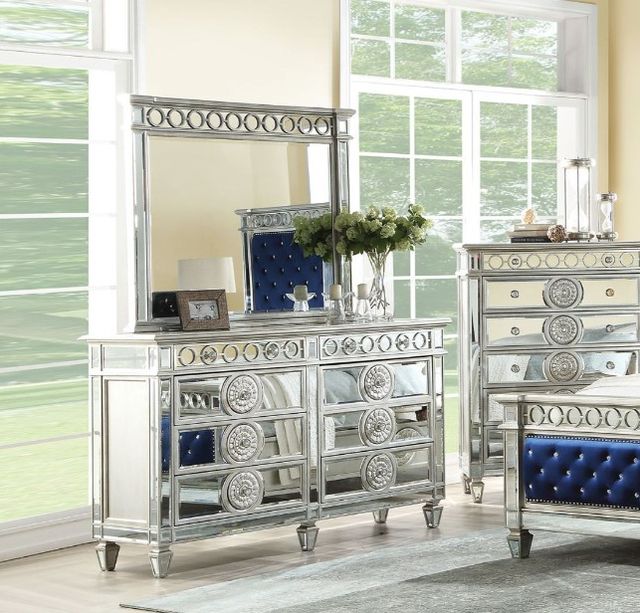 ACME Furniture Varian Silver 6-Drawer Dresser-2