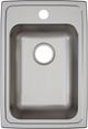 Elkay Lustertone® Classic Lustrous Satin 15" x 22" x 5-1/2" 2-Hole Single Bowl Drop-In ADA Sink-1
