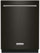 KitchenAid® 24" PrintShield™ Black Stainless Steel Built In Dishwasher-0
