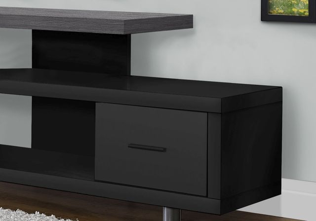 Monarch Specialties Inc. Black/Grey TV Stand-3