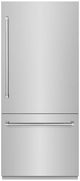 ZLINE 36" 19.8 Cu. Ft. Stainless Steel Built In Bottom Freezer Refrigerator-0