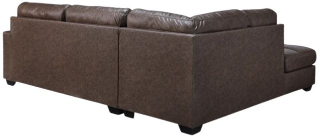 Benchcraft® Barlin Mills 2-Piece Umber Left-Arm Facing Sectional and Chaise-1