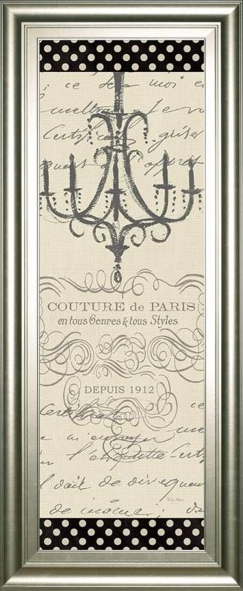 Classy Art French Couture Panel II by Emily Adams Wall Art-0