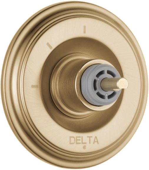 Delta Cassidy® Champagne Bronze 3-Setting Less Handle 2-Port Diverter Trim -0
