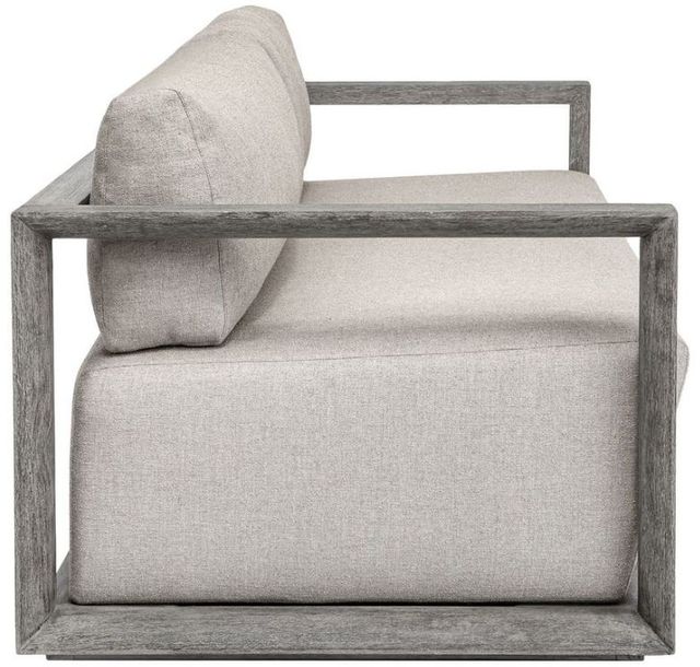 Uttermost® Remsen Dove/Weathered Gray Wooden Outdoor Sofa-4