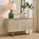 Uttermost® Maeva Natural 3-Door Light Wood Cabinet-2
