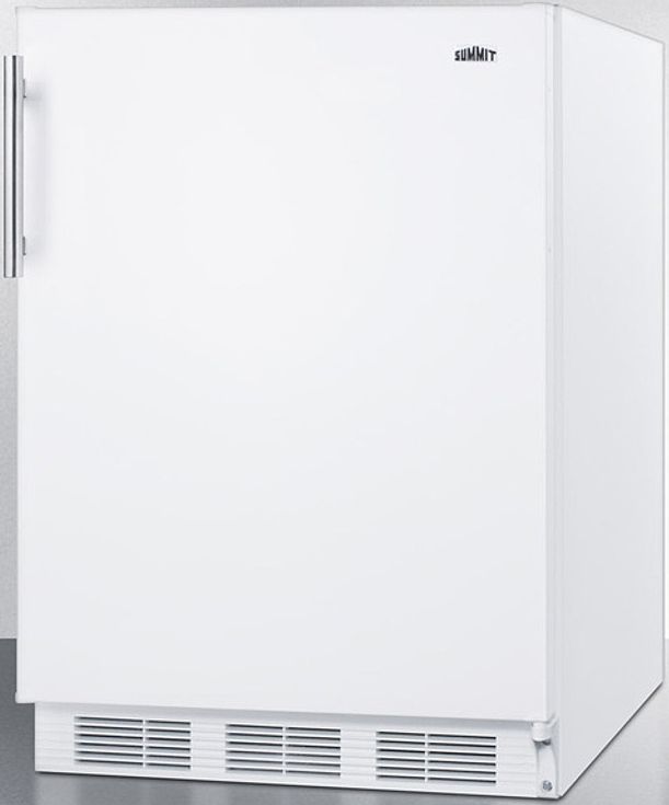 Summit® 24" 5.1 Cu. Ft. White Compact Refrigerator-1