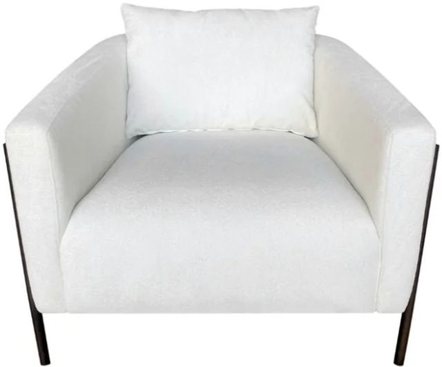 Bernards Trilogy Bone Accent Chair-1