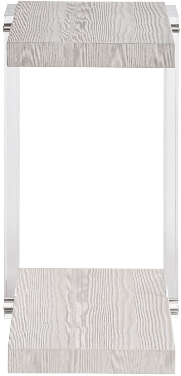 Universal Weekender Coastal Living Home St. Kitts White Sand Accent Table-3