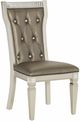 Mazin Furniture Juliette Champagne Dining Side Chair-0