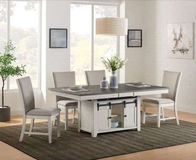 Urban Styles Furniture Omaha Almond/Gray Dining Chair-1