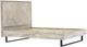 Armen Living Peridot Natural Queen Platform Bed -0