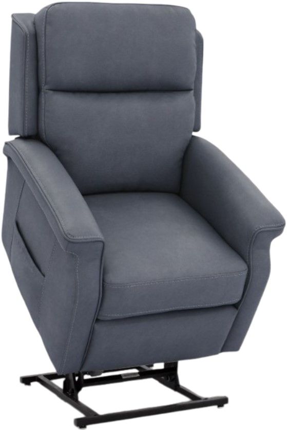 BarcaLounger® Lift Chairs Lena Capriccio-Slate Power Lift Recliner-1