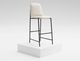 International Furniture Direct Seating Black-Ivory 45" Bar Stool-1