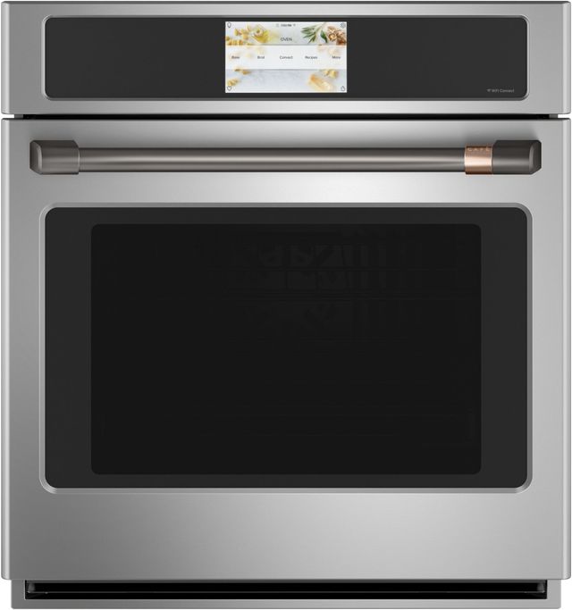 Café™ 27" Brushed Black Wall Oven/Advantium® Oven Pro Handle Kit-2