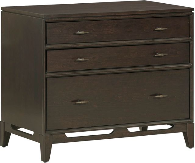 aspenhome® Sutton French Roast Workstation Combo File-0