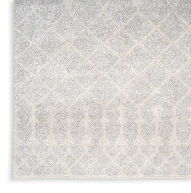 Nourison Home™ Astra Machine Washable 5' x 7' Gray Area Rug-3