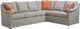 Sherrill Furniture Customizable 42 Series 2-Piece L-Shape Sectional Sofa-0