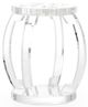 Chelsea House Lucite Clear Garden Stool-0