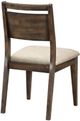 Winners Only® Zoey Beige/Brown Dining Side Chair-3