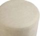 Bassett Mirror Anderson Cream Round Ottoman-1