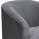 International Furniture Direct Tumbi Iron Gray Swivel Accent Chair-1
